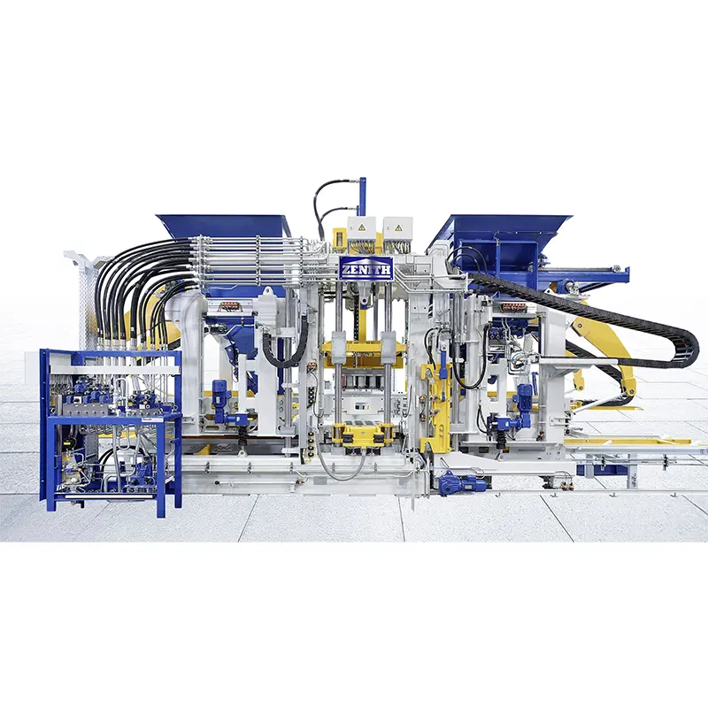 स्वचालित कंक्रीट ब्लॉक बनाने की मशीन